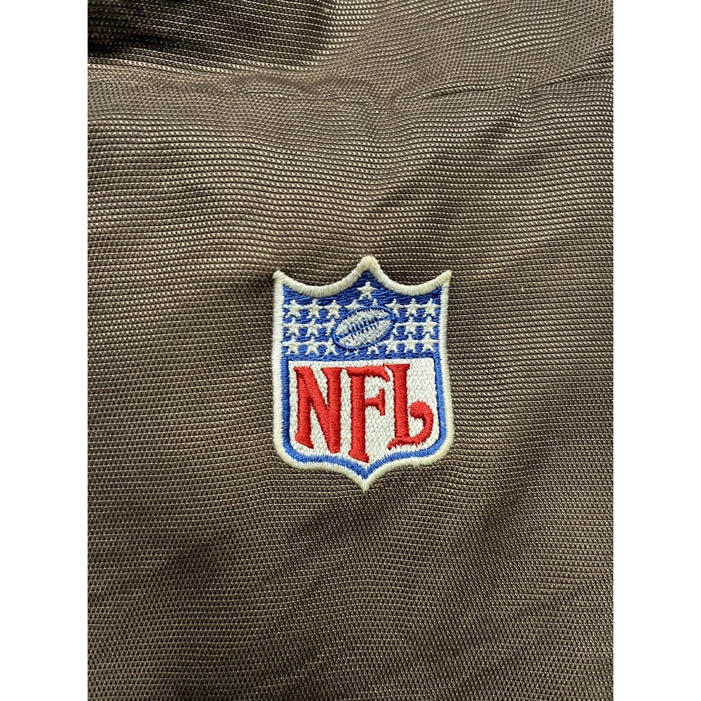 Reebok NFL Team Apparel On Field Cleveland Browns Jacket Men's Medium Brown - Picture 9 of 10